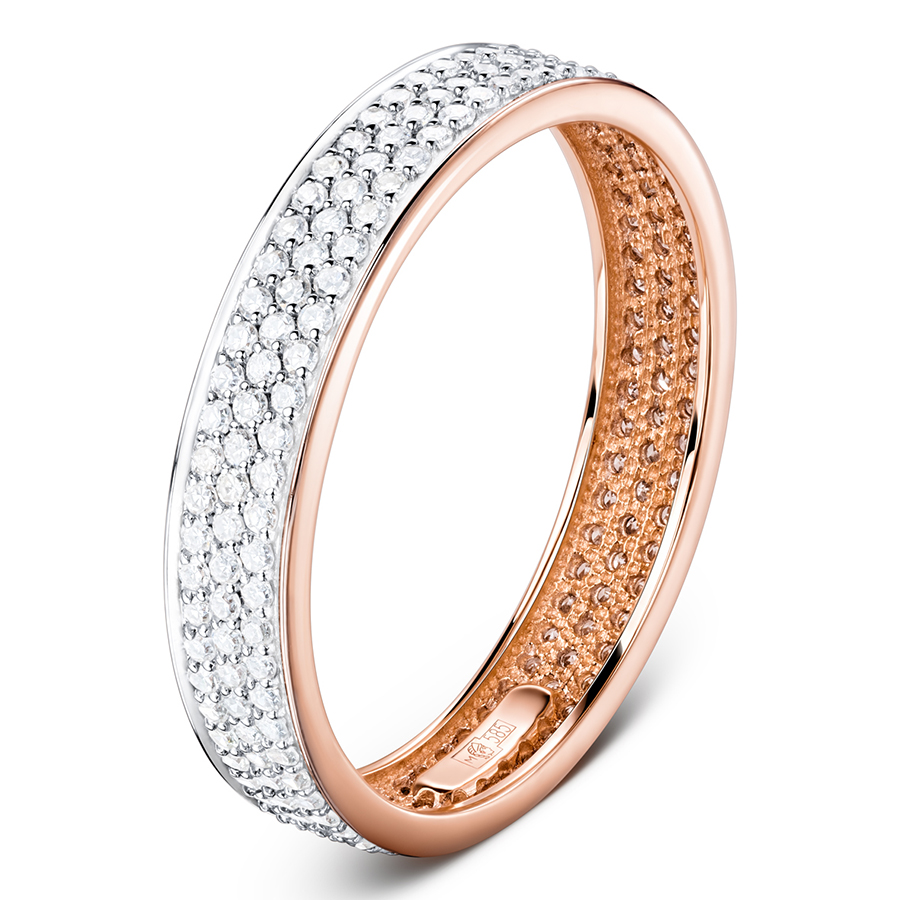 Кольцо, золото, бриллиант, 011-11000